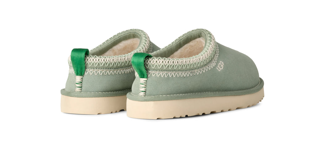 UGG W Tasman Meadow Accent Artichoke: vert sabots pour femme