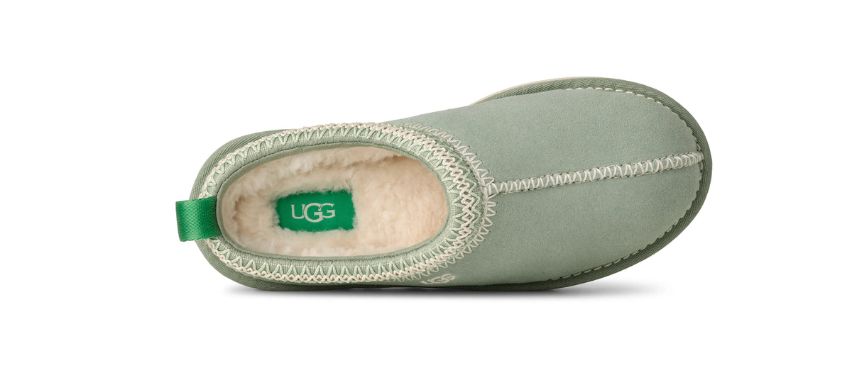 UGG W Tasman Meadow Accent Artichoke: vert sabots pour femme