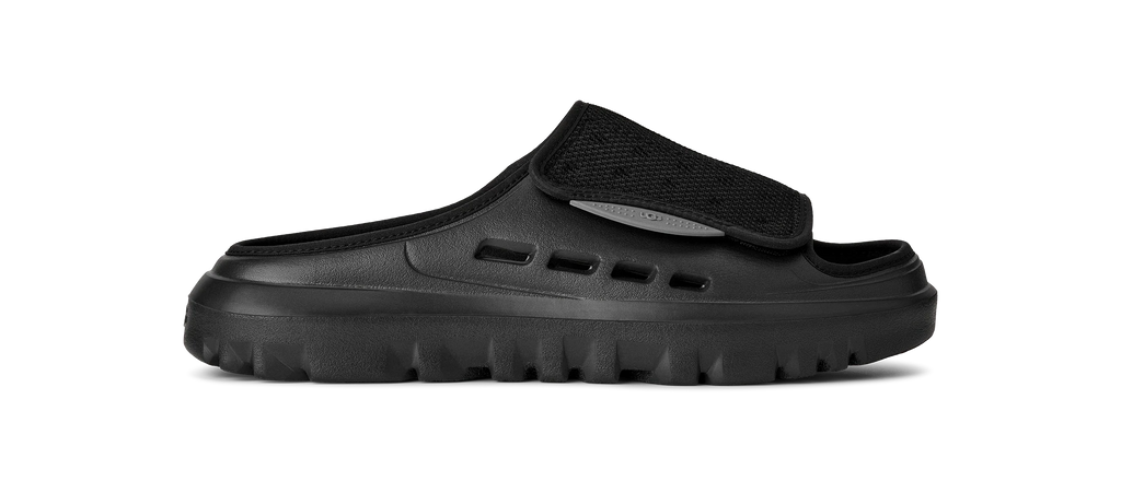 UGG M Peakmod Slide Black: noir sandales pour homme