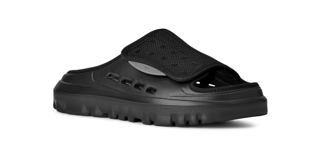 UGG M Peakmod Slide Black: noir sandales pour homme