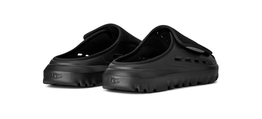 UGG M Peakmod Slide Black: noir sandales pour homme