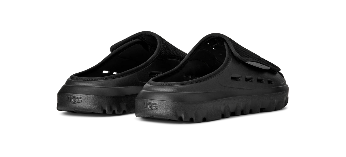 UGG M Peakmod Slide Black: noir sandales pour homme