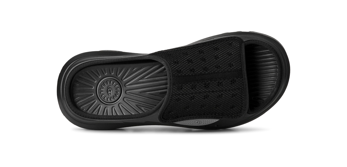 UGG M Peakmod Slide Black: noir sandales pour homme