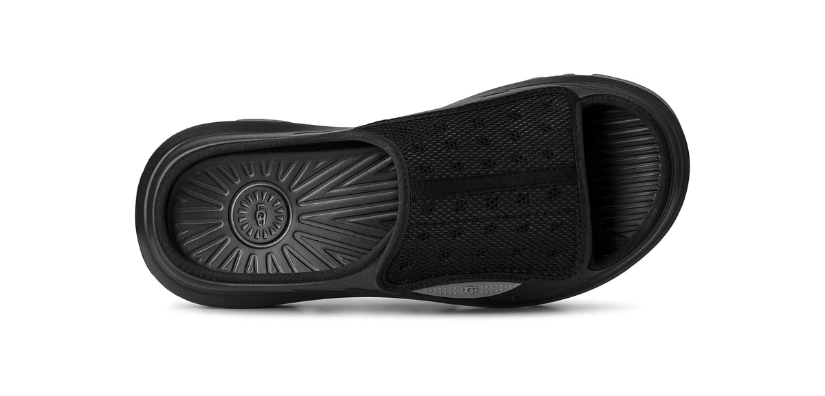 UGG M Peakmod Slide Black: noir sandales pour homme