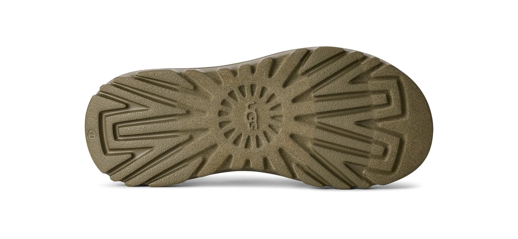 UGG M Peakmod Slide Burnt Olive / RED Pepper: vert sandales pour homme
