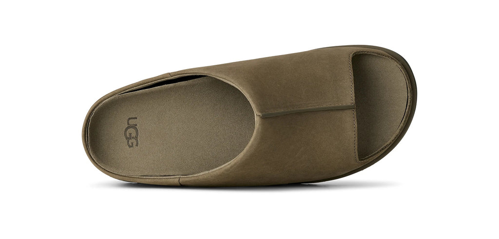 UGG M OTZO Slide Burnt Olive: vert sandales pour homme