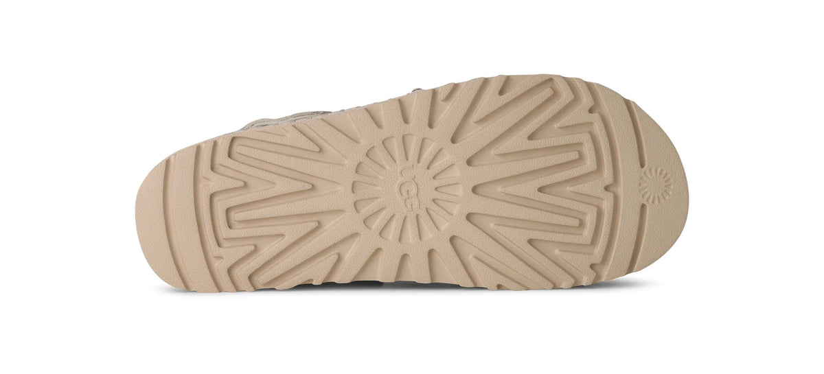 UGG W Goldenstar Crackle Glide Crackle White: blanc sandàlies per a dona