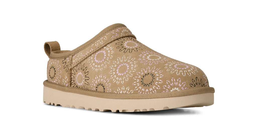 UGG W Classic Micro SUN Stitch Mustard SEED: beix botes per a dona