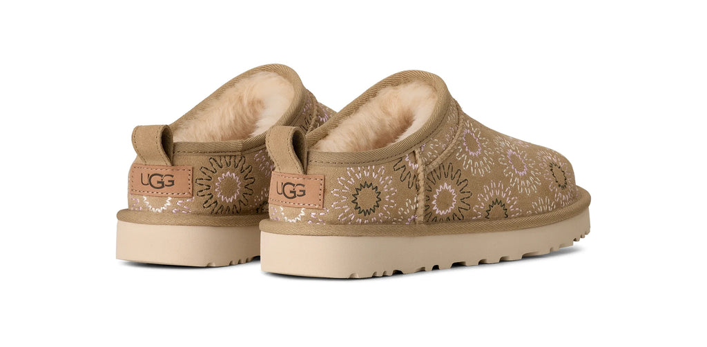 UGG W Classic Micro SUN Stitch Mustard SEED: beix botes per a dona
