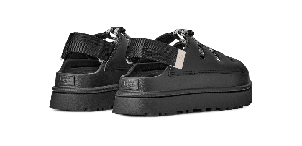 UGG W Goldenglow Toggle Black: noir sandales pour femme