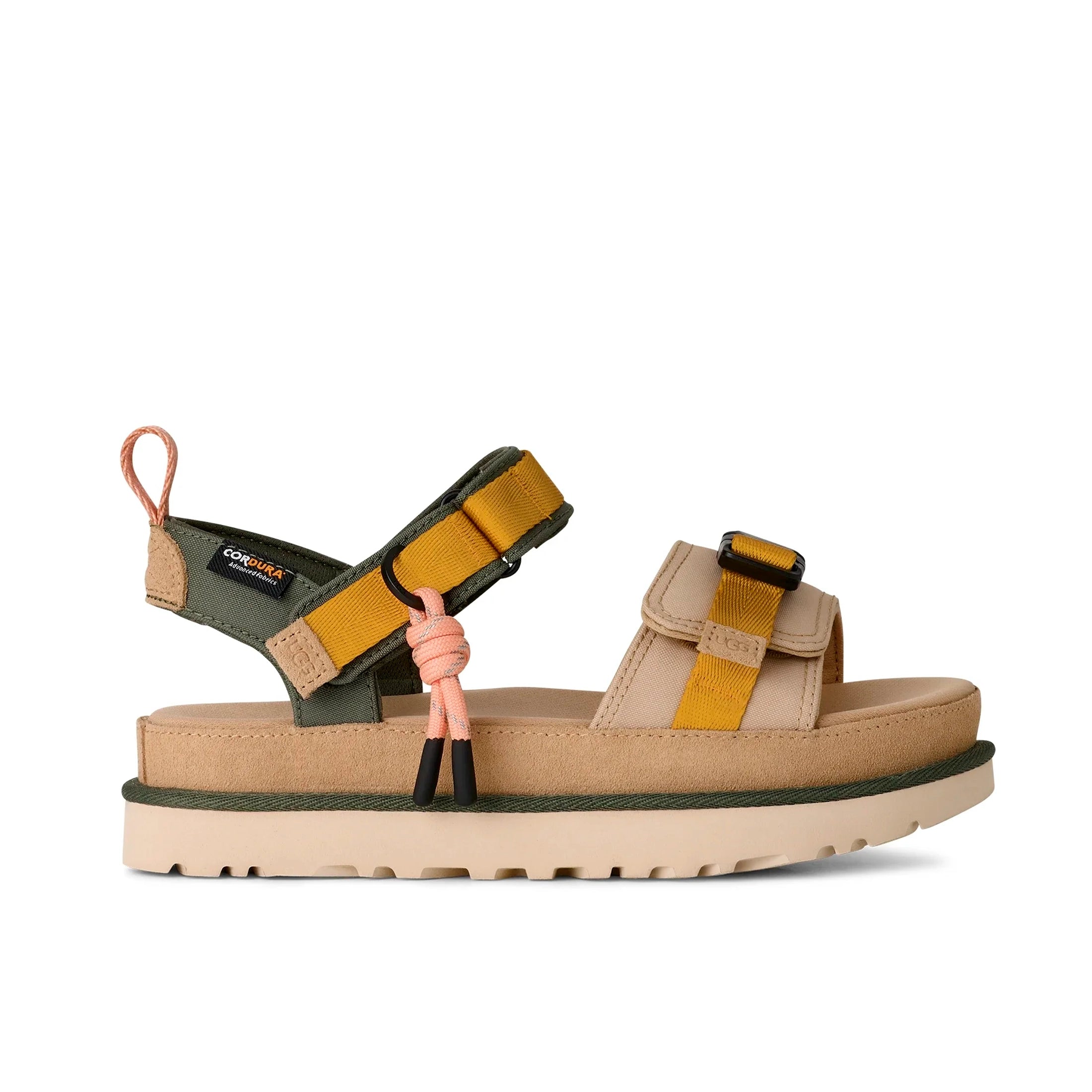 UGG W Goldenstar Wildwood SAND Castle: коричневий сандалі для жінок