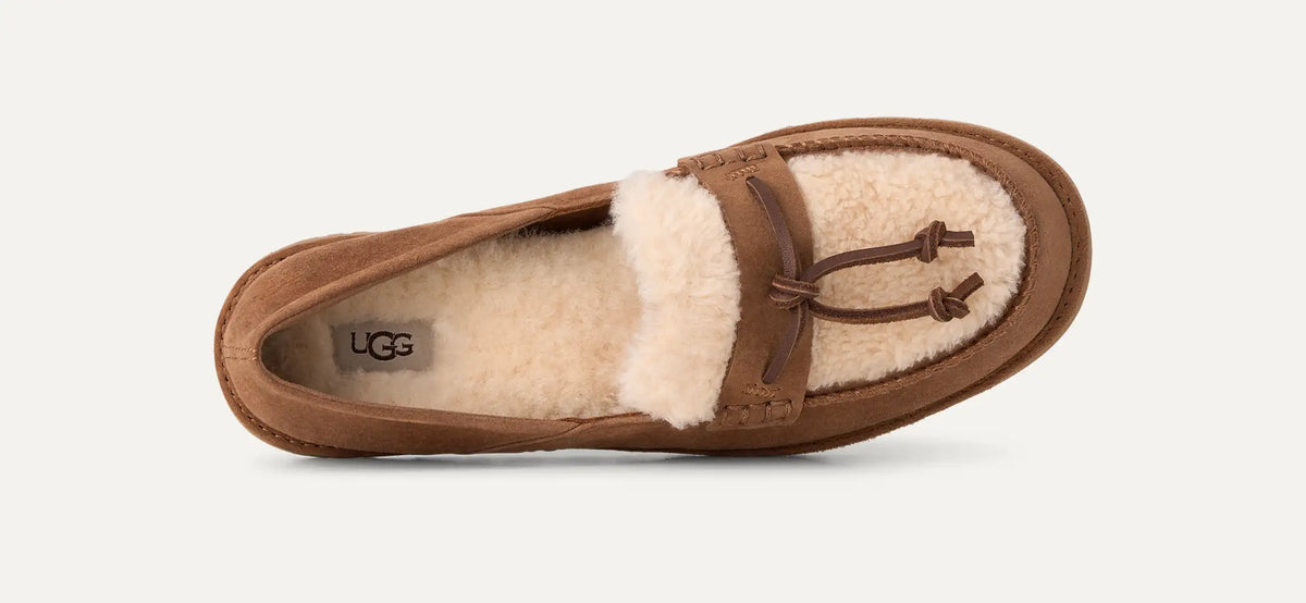 UGG W ZORA Loafer Chestnut: brun sko til kvinder