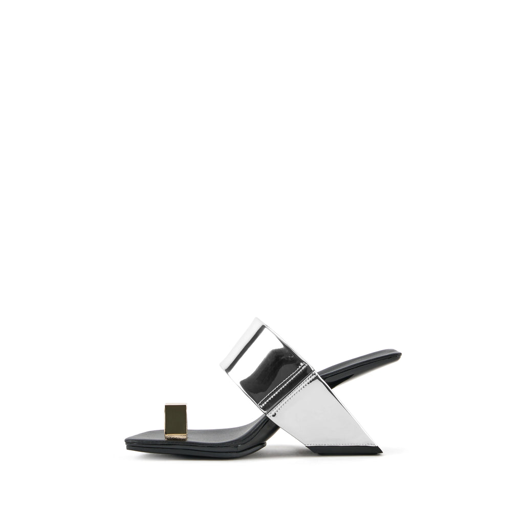 UNITED NUDE | САНДАЛІ | ЖІНКИ | LOOP TOE HI CUBE RING SILVER | ВЕСНА ЛІТО