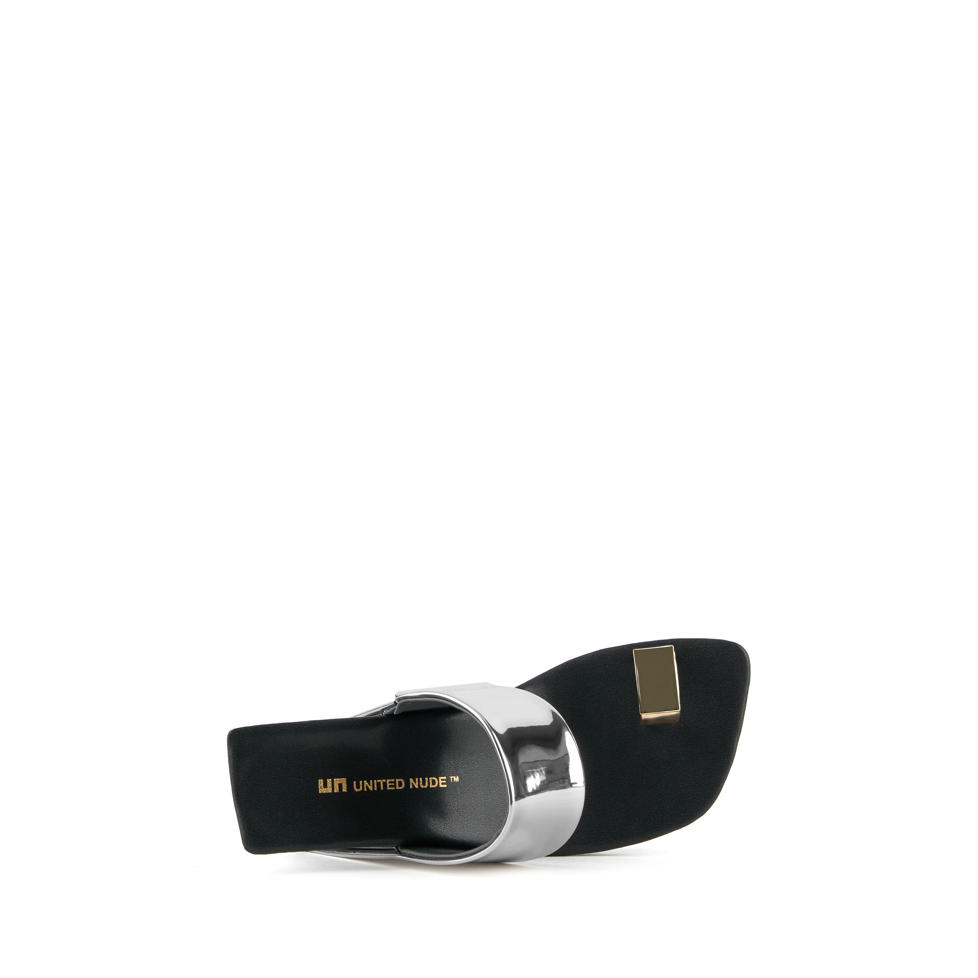 UNITED NUDE | САНДАЛІ | ЖІНКИ | LOOP TOE HI CUBE RING SILVER | ВЕСНА ЛІТО