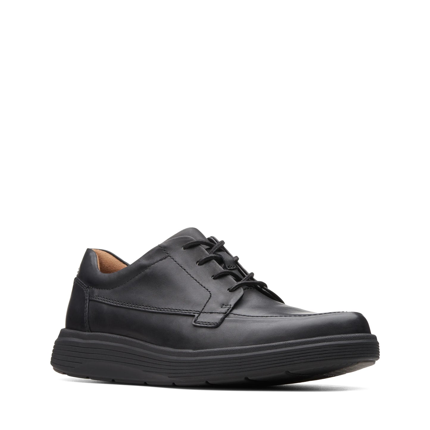 Zapatos Derby De La Marca Clarks Para Hombre Modelo Un Abode Ease Black Leather En Color Negro