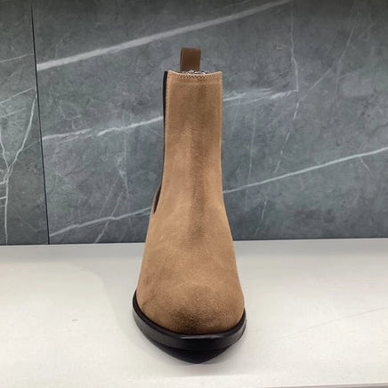 PEDRO MIRALLES Botines Velour Brandy: marrone tronchetti da donna