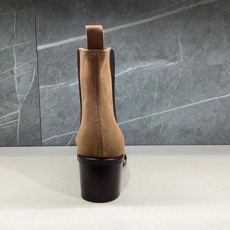 PEDRO MIRALLES Botines Velour Brandy: marrone tronchetti da donna