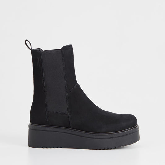 VAGABOND | BOTAS | MUJER | TARA BLACK NUBUCK | NEGRO
