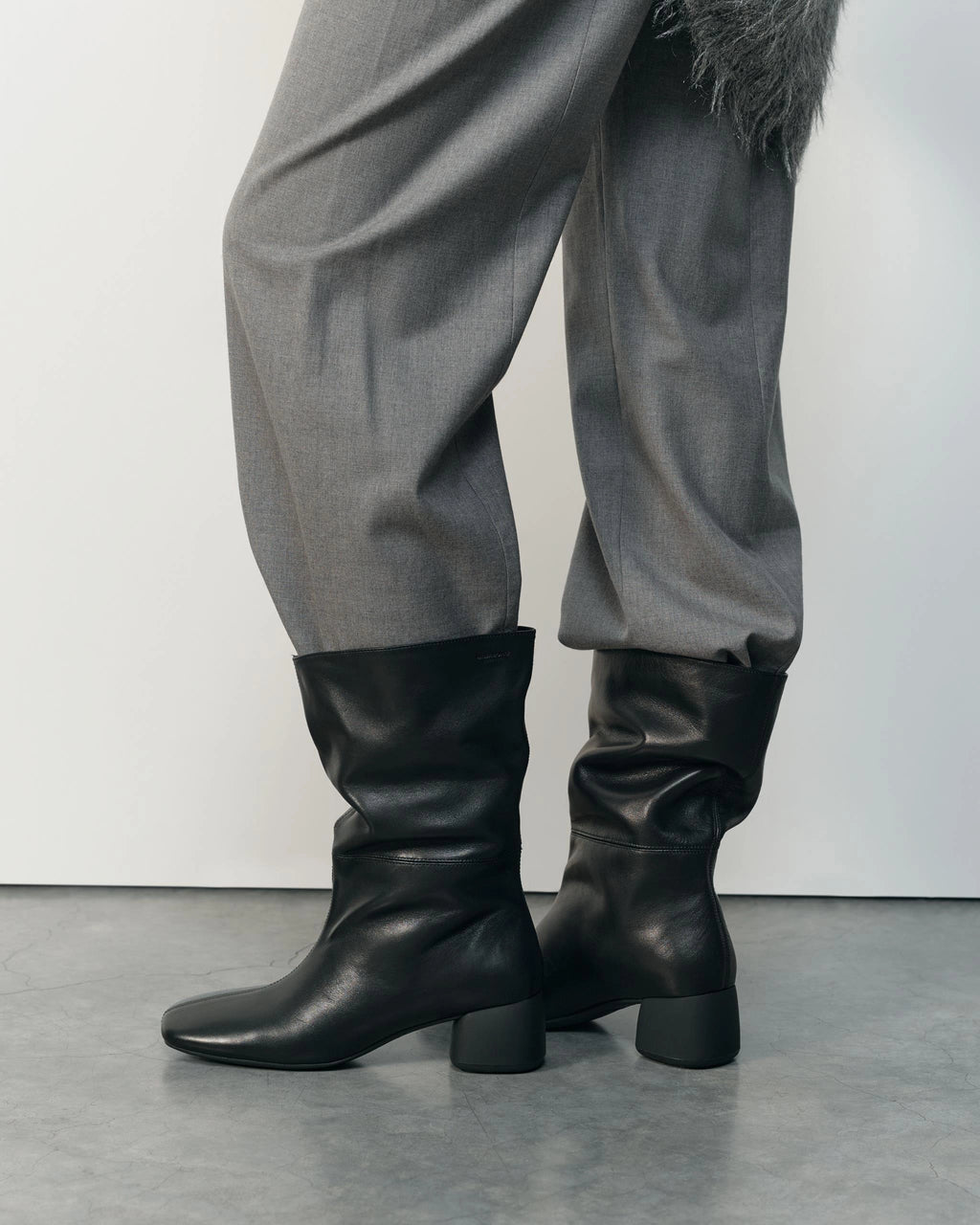VAGABOND LIVIA-PW2G Black: черный сапоги для женщин