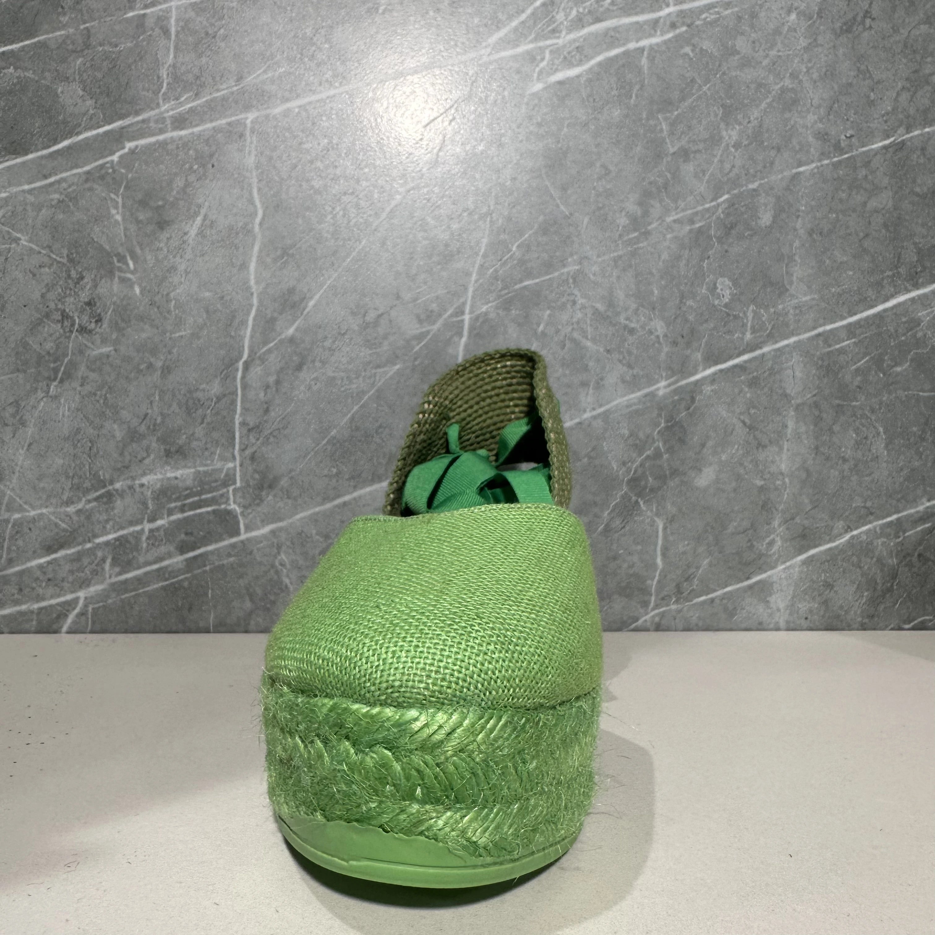 VIGUERA | Espadrillas da donna | Lino Pistacchio