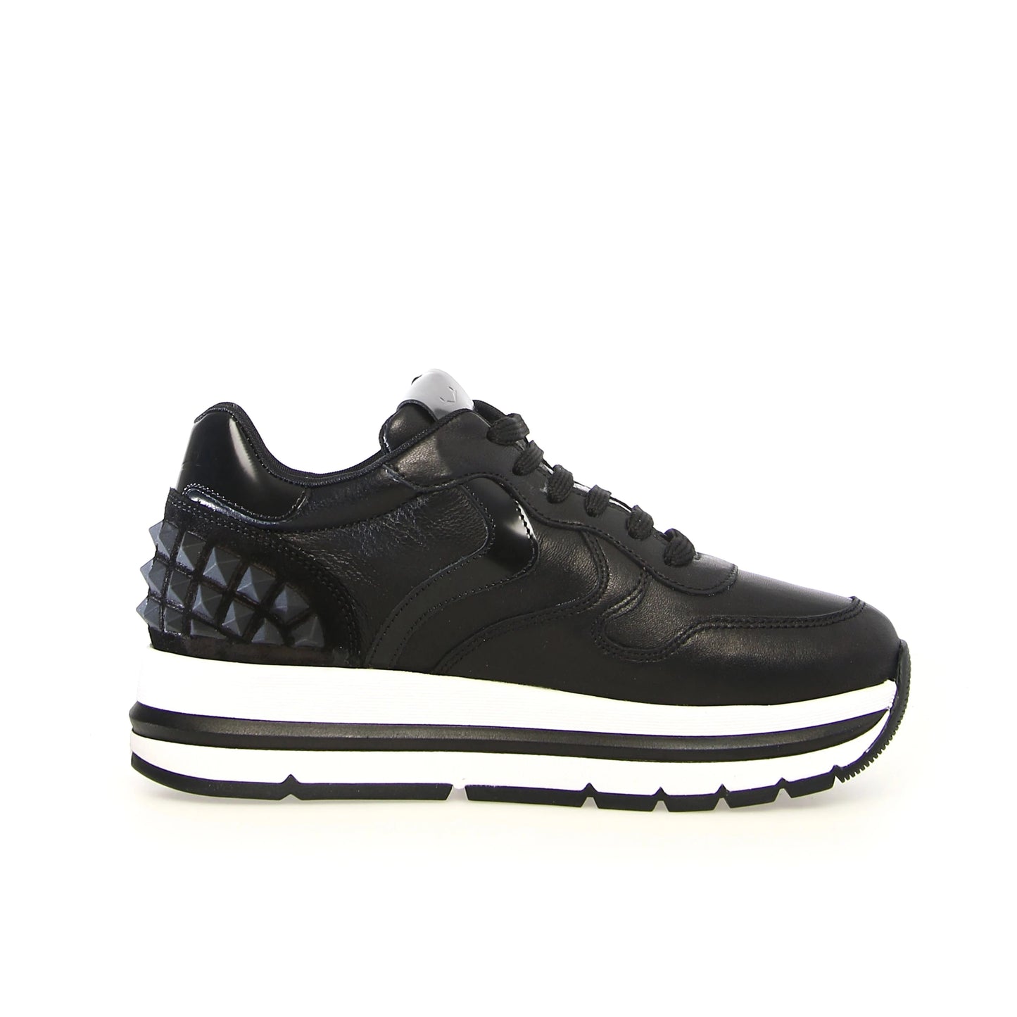 VOILE BLANCHE | SNEAKERS MUJER | MARAN S NAPPA BLACK | NEGRO