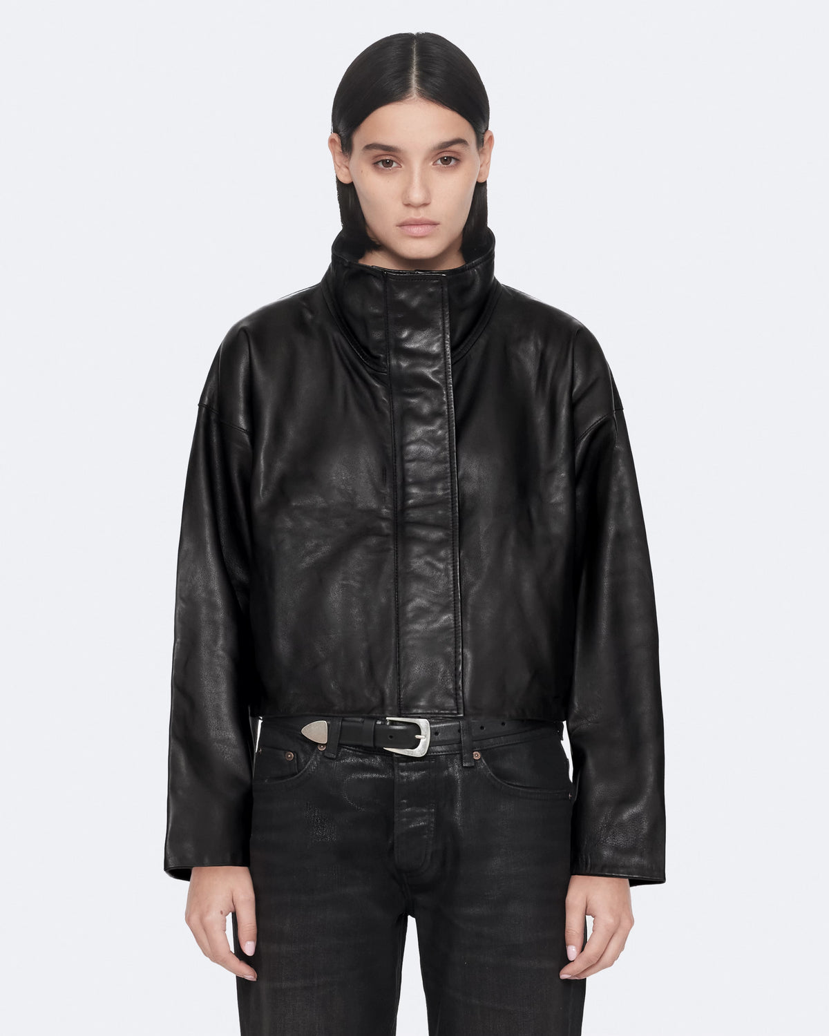 ALL SAINTS Ryder Jacket Black: sort jakke til kvinder
