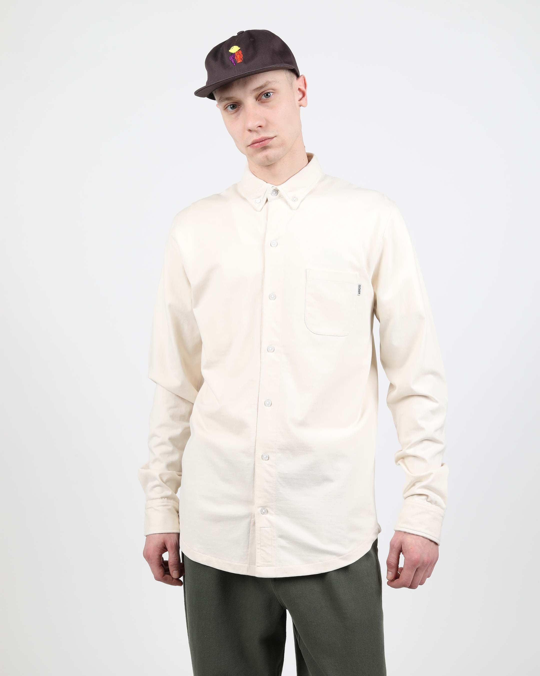 WEMOTO SHAW Natural: beige chemise pour homme