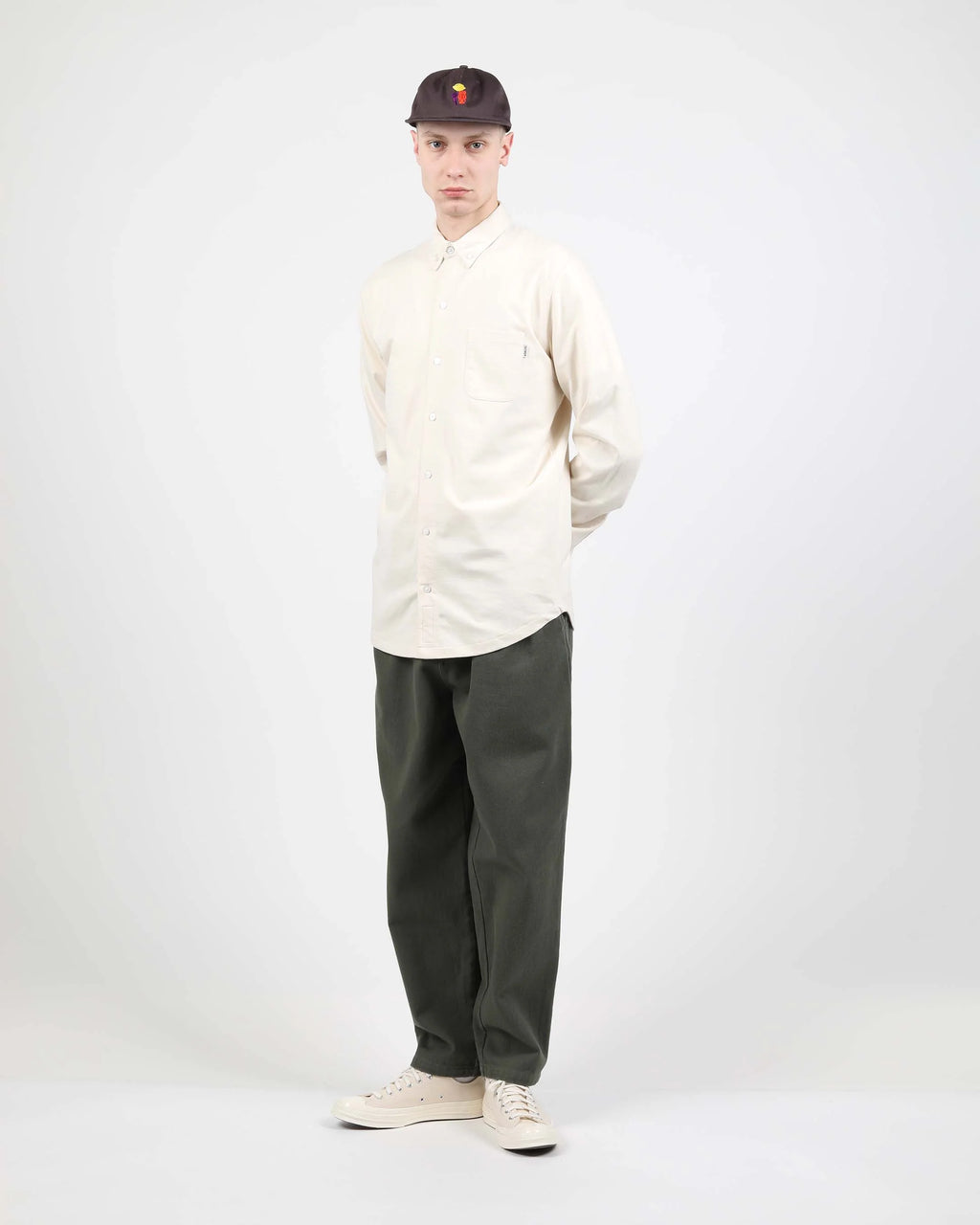 WEMOTO SHAW Natural: beige shirt for men