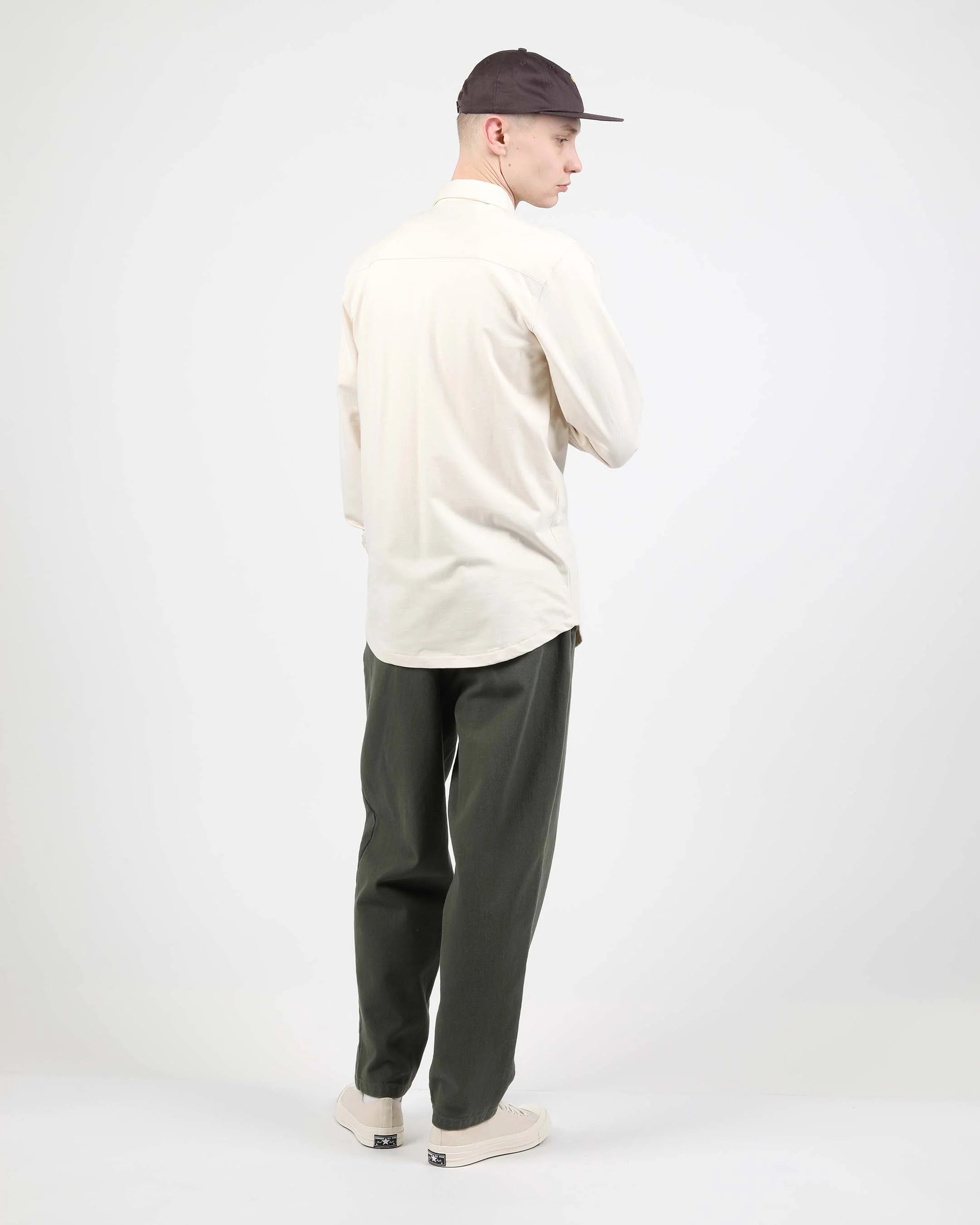 WEMOTO SHAW Natural: beige chemise pour homme