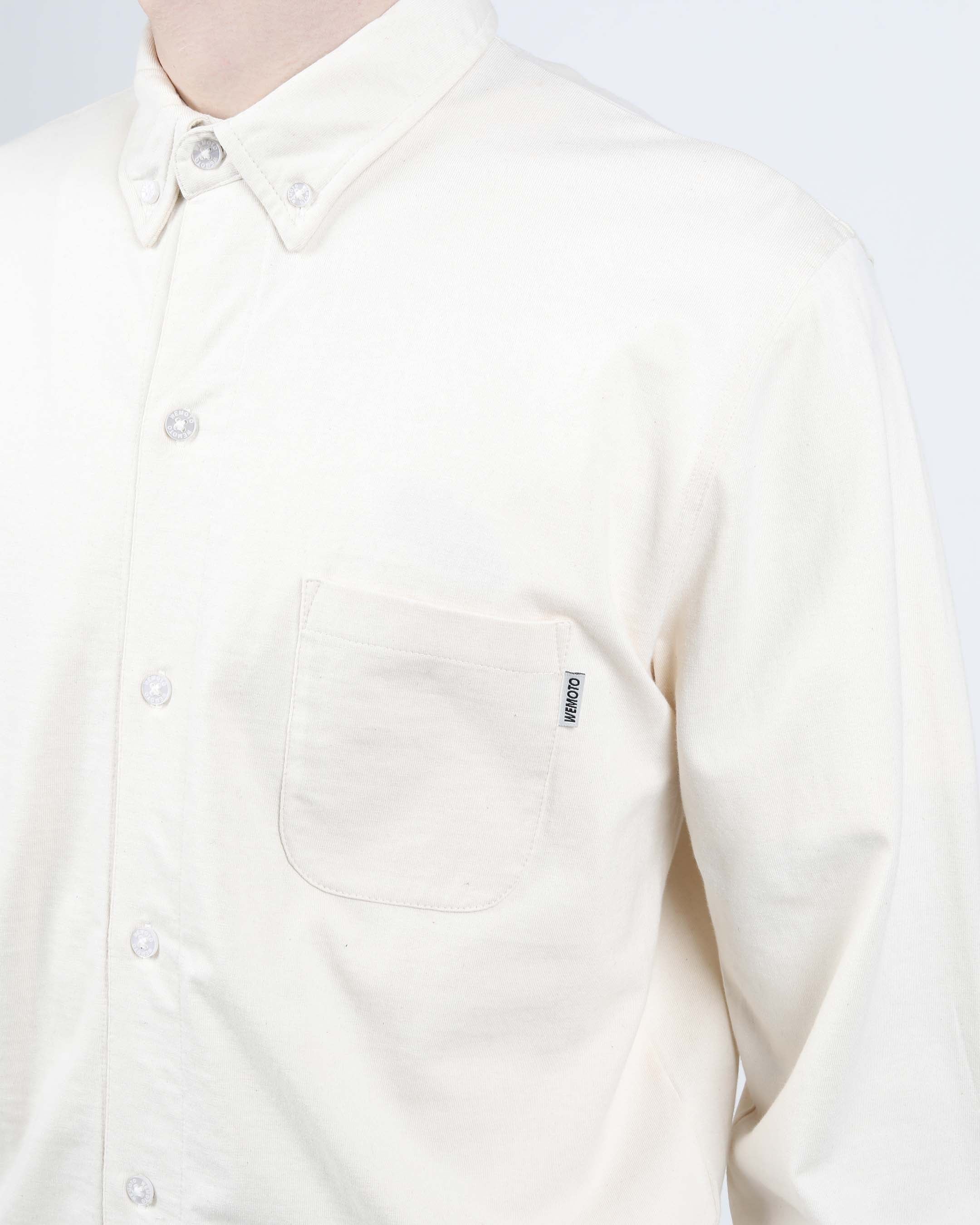 WEMOTO SHAW Natural: beige chemise pour homme