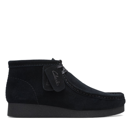 CLARKS | WALLABEE | WOMEN | WALLABEE EVO BT BLACK SUEDE | BLACK