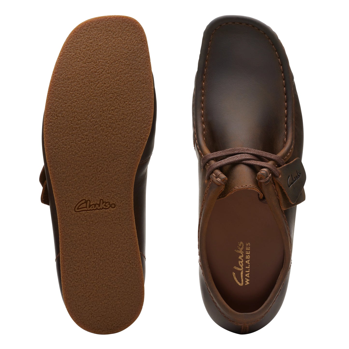 CLARKS | WALLABEE POUR HOMMES | WALLABEE EVO BEESWAX | BRUN