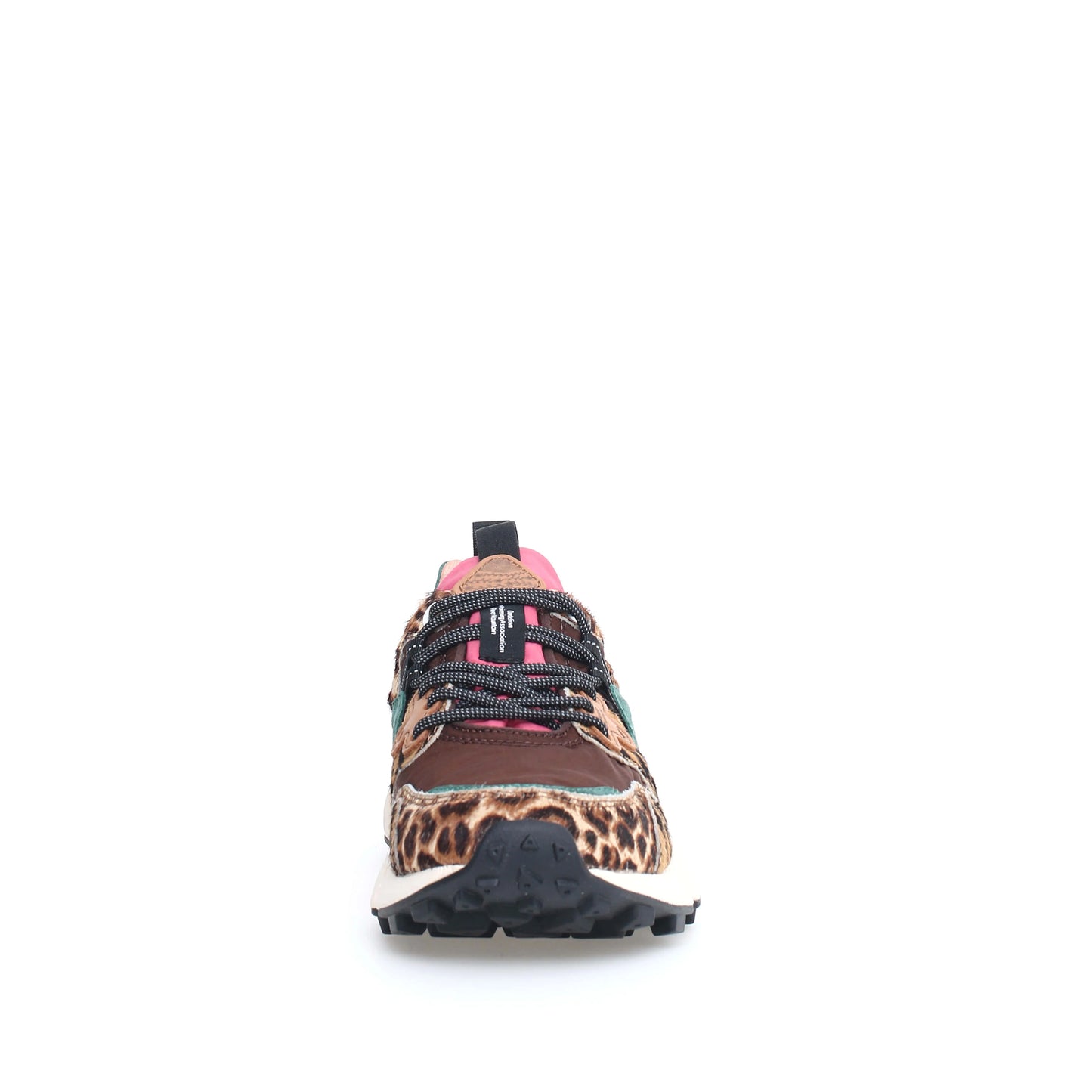 FLOWER MOUNTAIN | SNEAKERS MUJER | YAMANO 3 UNI PONY HAIR/SUEDE/NYLON BROWN-MULTI | MARRÓN