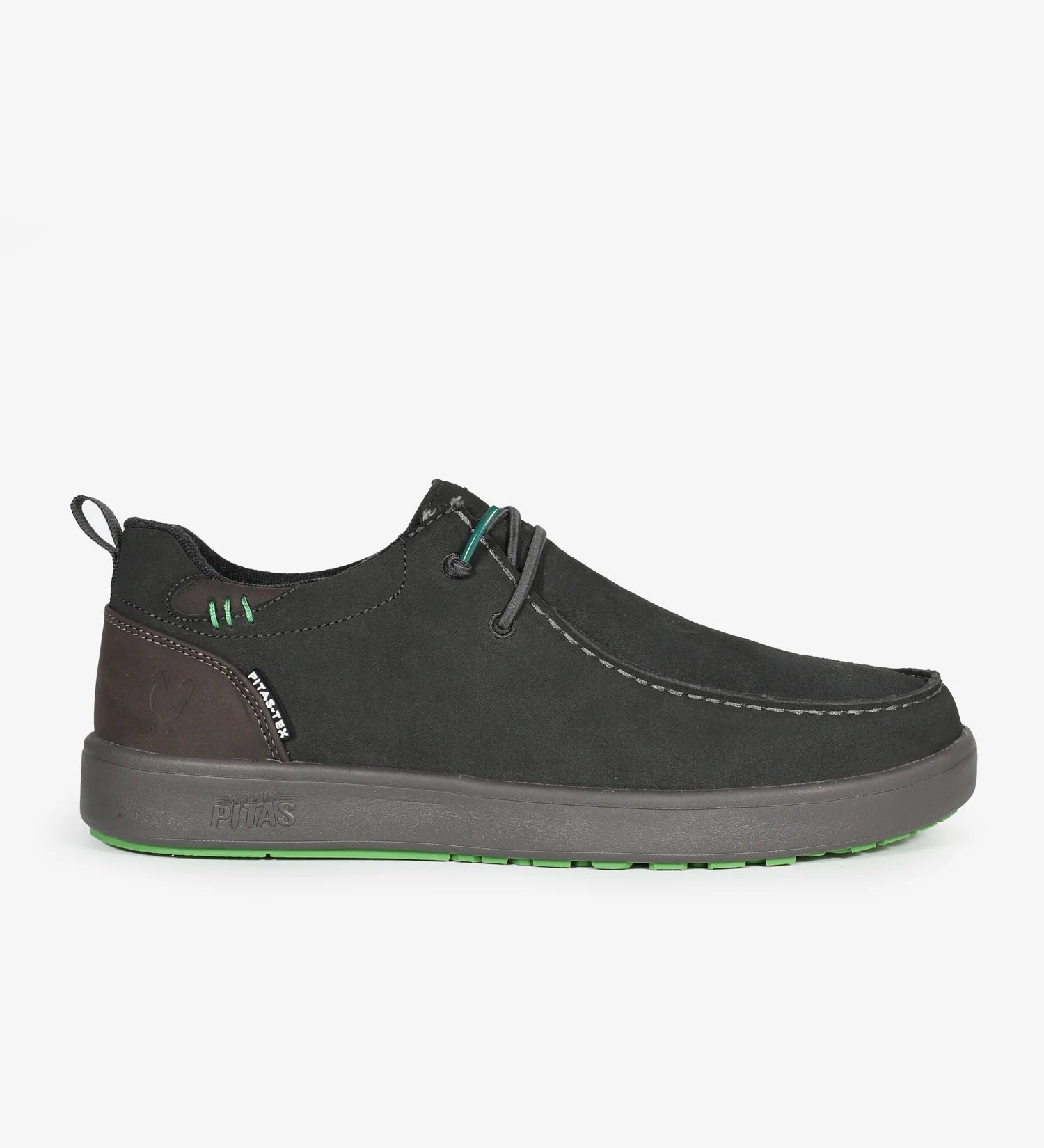 Wallabee de la marca PITAS para hombre modelo ARAL en color gris. Eleva tu look este verano con estos zapatos modernos y elegantes de máxima comodidad.