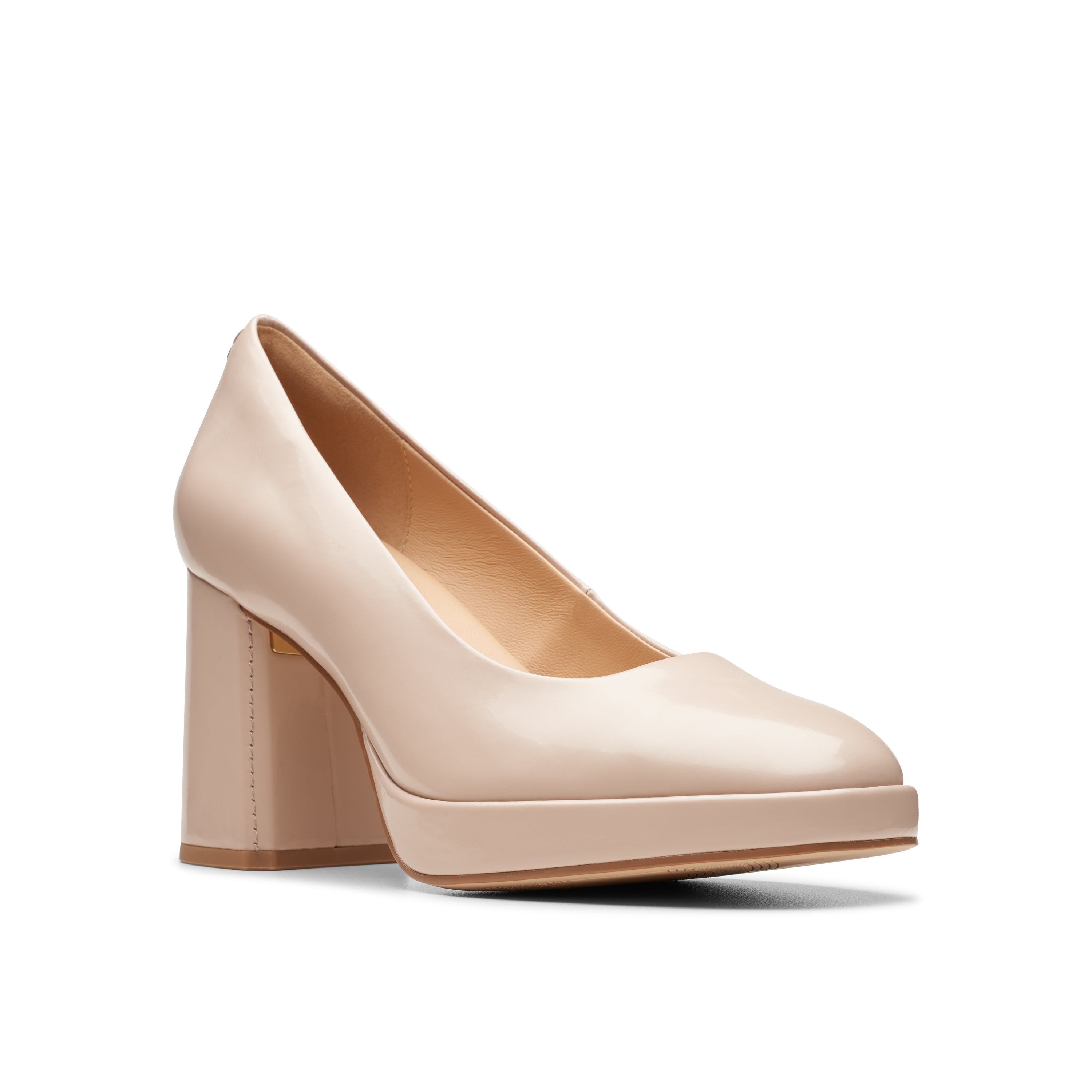 Clarks court online heels