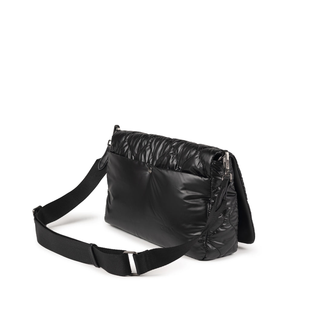 MUNICH Cover Crossbody Messenger Black: чорний сумка для жінок