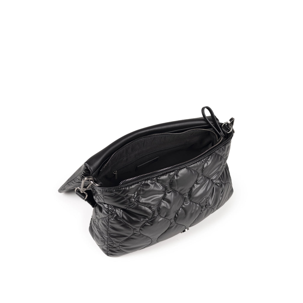 MUNICH Cover Crossbody Messenger Black: чорний сумка для жінок