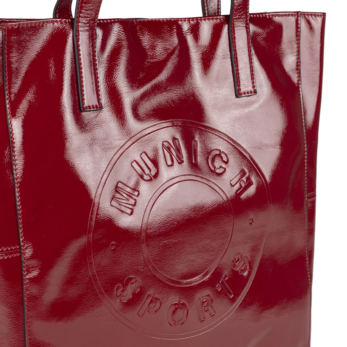 MUNICH MH Shopper RED: rød taske til kvinder