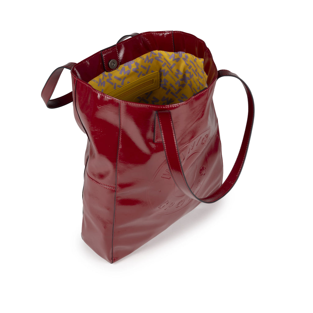 MUNICH MH Shopper RED: rød taske til kvinder