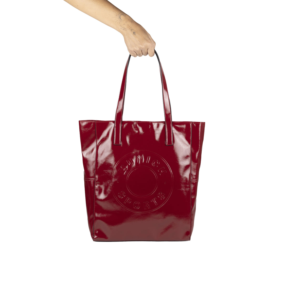 MUNICH MH Shopper RED: rød taske til kvinder