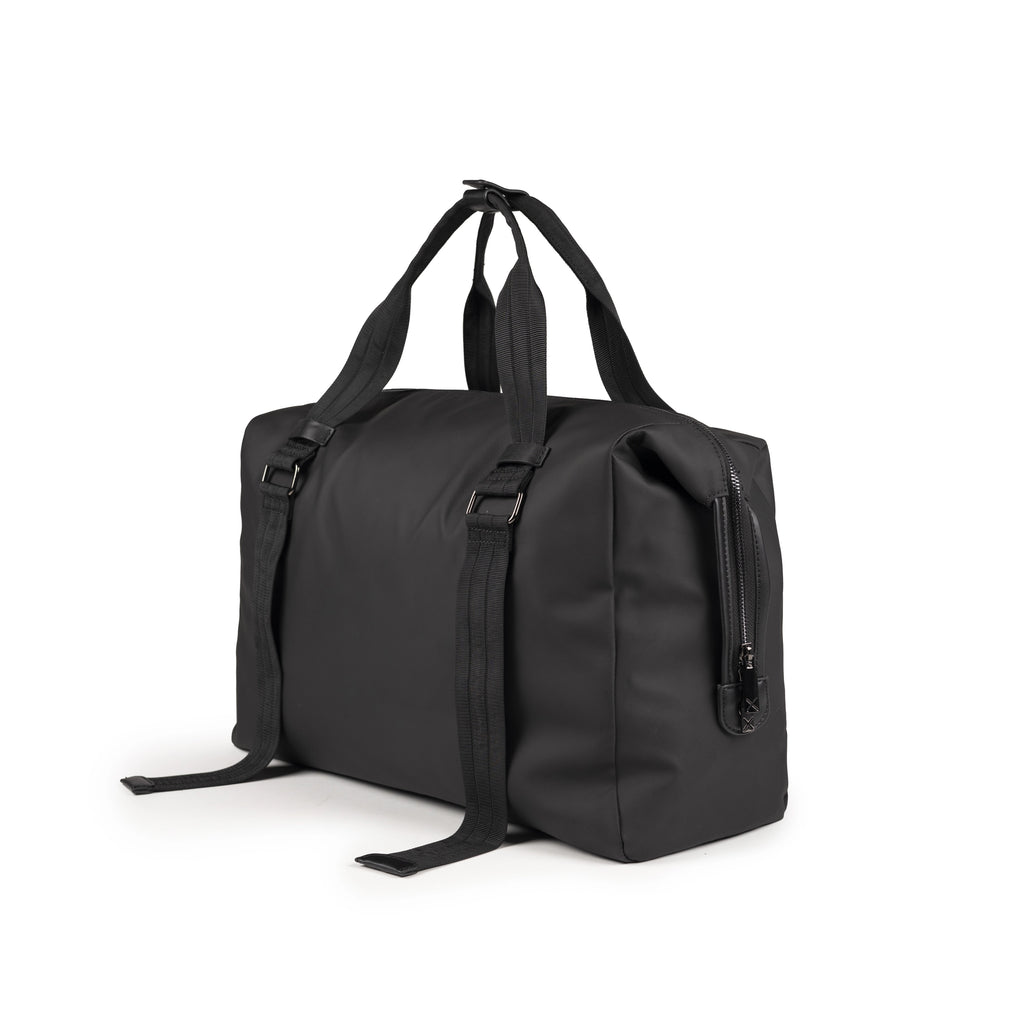 MUNICH PEAK Recycled Weekender Black: sort taske til mænd