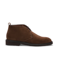 LOTTUSSE | 男士踝靴 | BALTIMORE 系带牛皮踝靴 | 棕色
