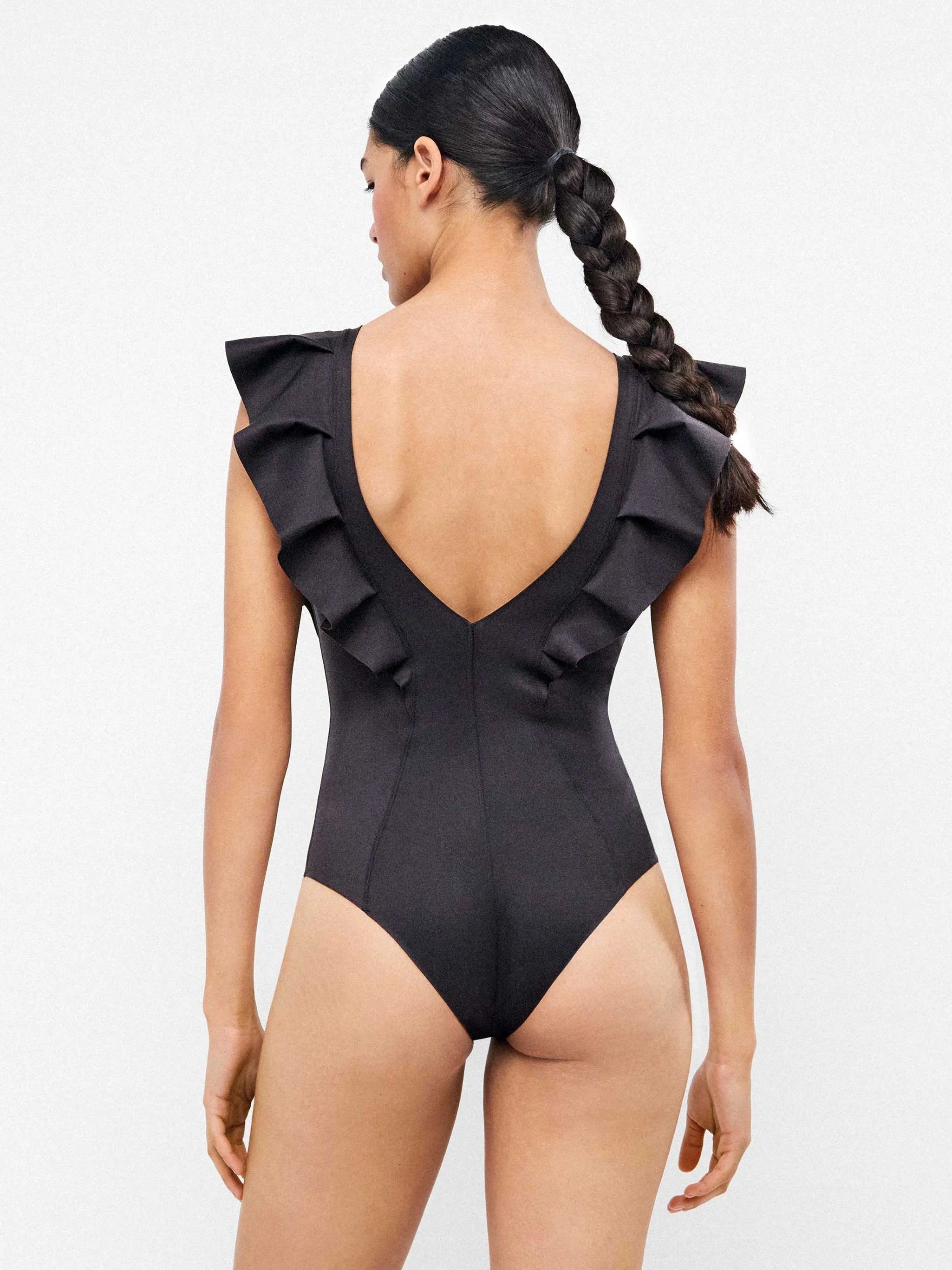 GISELA | BAÑADORES | MUJER | TRAJE DE BAÑO NEGRO | NEGRO