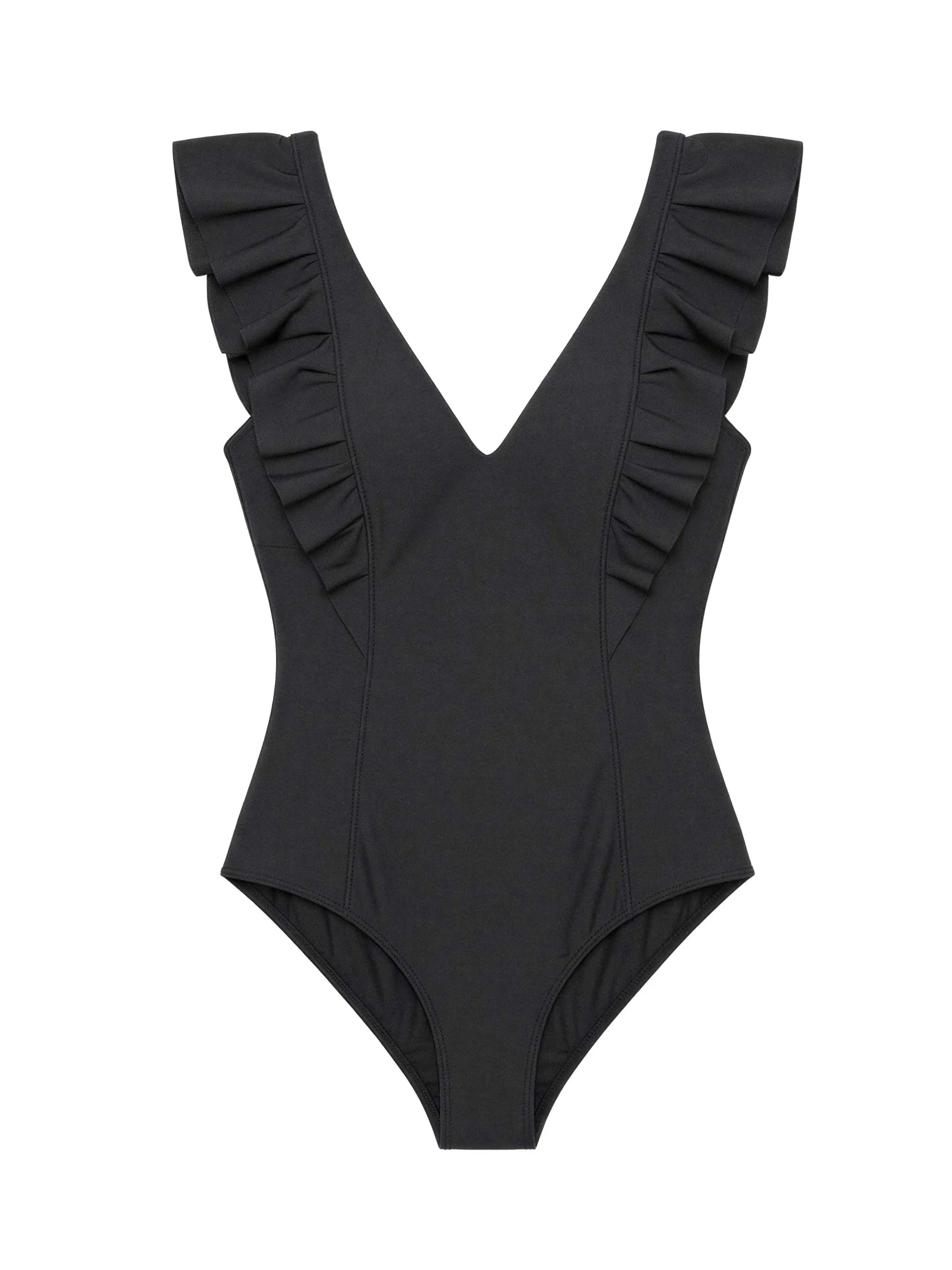 GISELA | BAÑADORES | MUJER | TRAJE DE BAÑO NEGRO | NEGRO