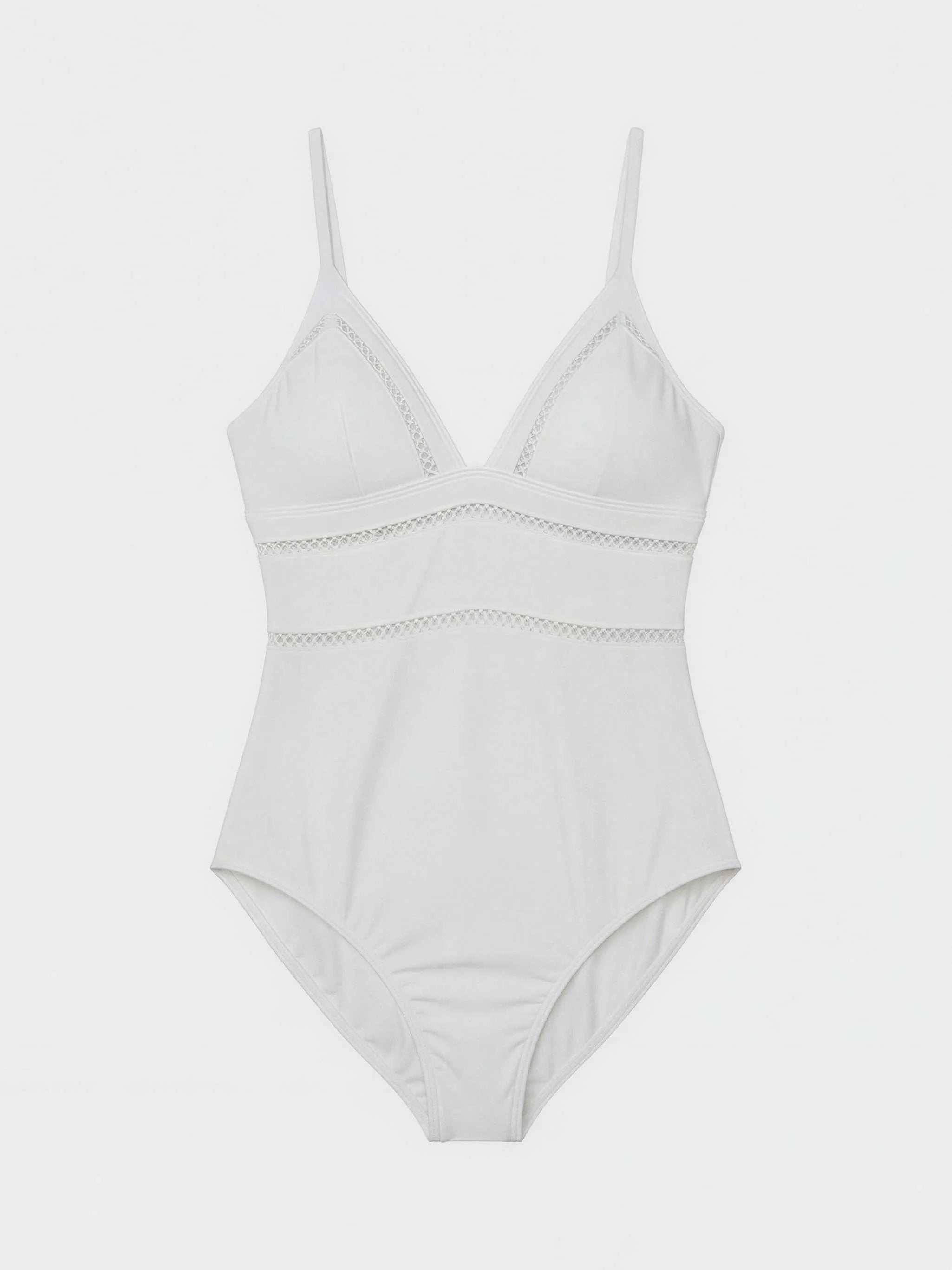 GISELA | BAÑADORES | MUJER | TRAJE DE BAÑO BLANCO | BLANCO