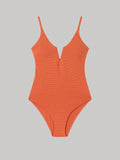 GISELA | BAÑADORES | MUJER | BAÑADOR CALDERA | NARANJA