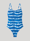 GISELA | BAÑADORES | MUJER | BAÑADOR FOAM EXTRAIBLE ESTAMPADO | AZUL