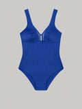 GISELA | BAÑADORES | MUJER | BAÑADOR FOAM EXTRAIBLE ÍNDIGO | AZUL