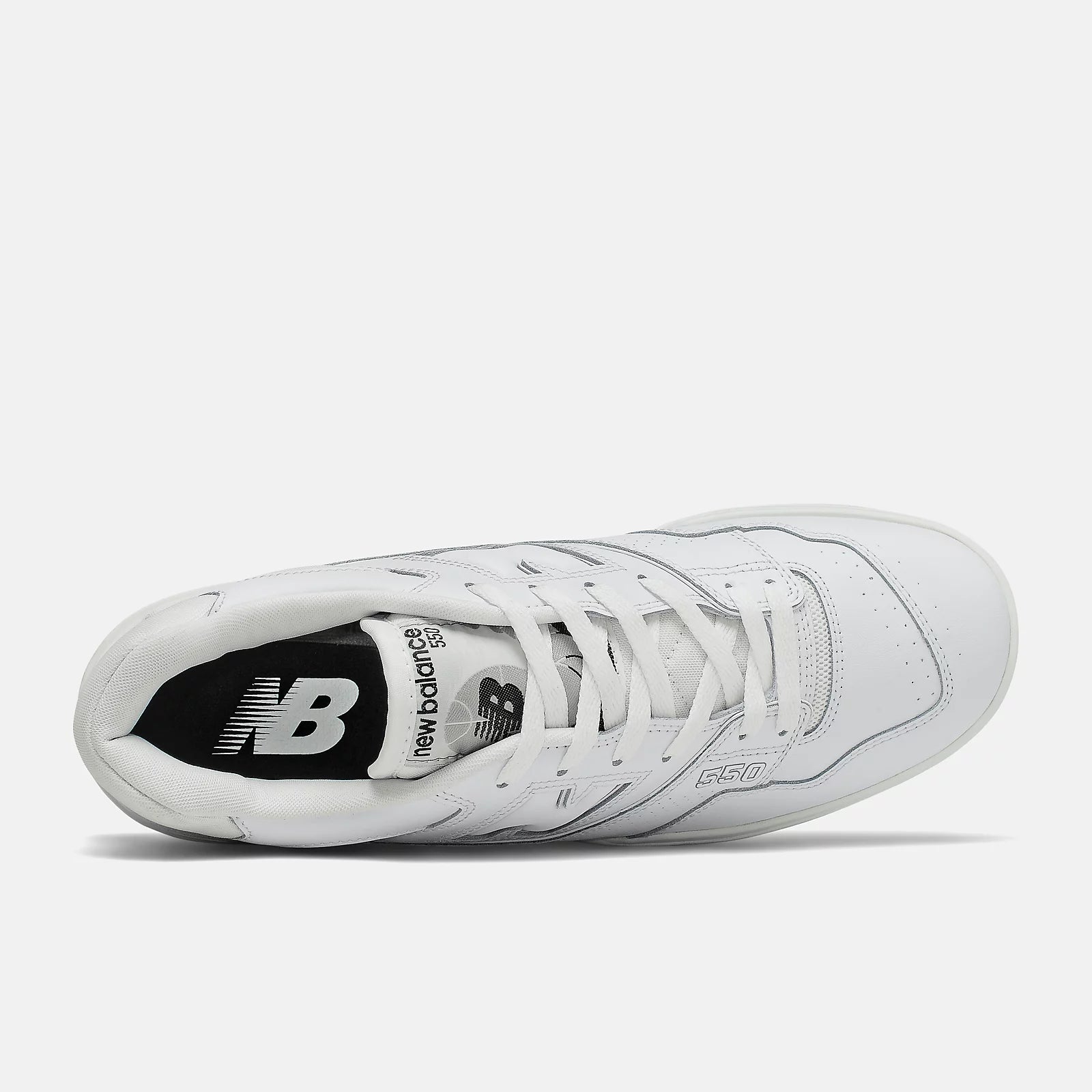 NEW BALANCE 550: білий кросівки унісекс