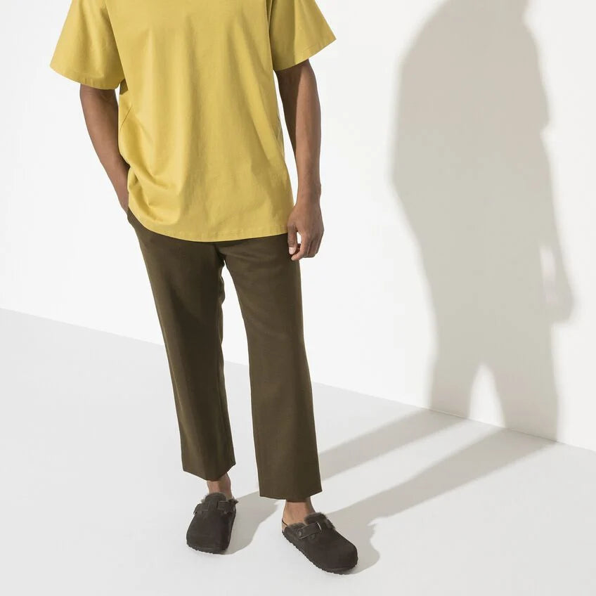 BIRKENSTOCK | ZUECOS | MUJER | BOSTON SHEARLING LEVE MOCCA LAF MOCCA | MARRÓN